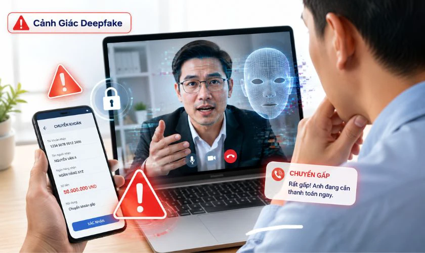 Hiểm họa tiêu cực của Deepfake cần lưu ý