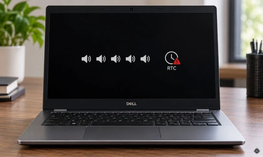 Dell kêu 5 tiếng bip