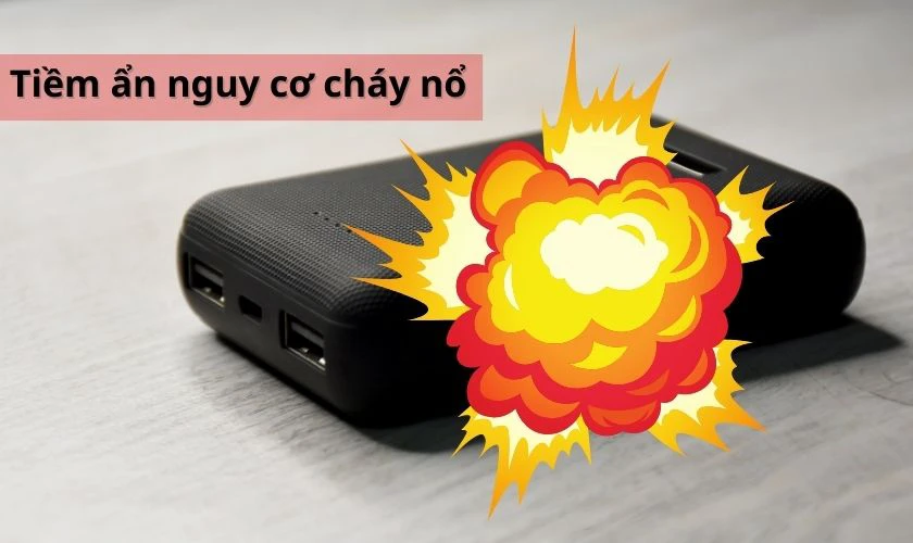 Lý do không được mang sạc dự phòng trong hành lý ký gửi máy bay