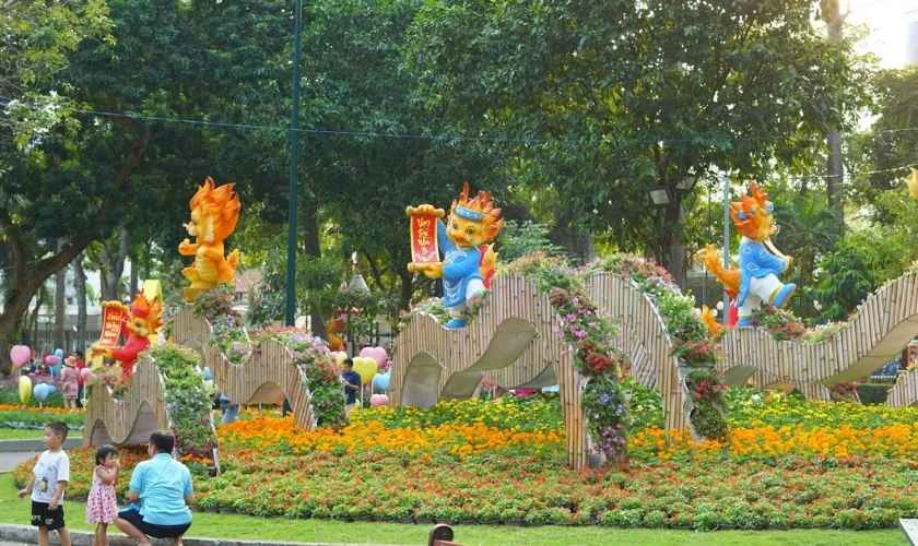 Gợi ý địa điểm chụp ảnh Tết đẹp ở TP.HCM ấn tượng