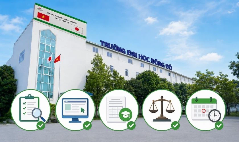 Những lưu ý khi xem điểm chuẩn Đại học Đông Đô 2026