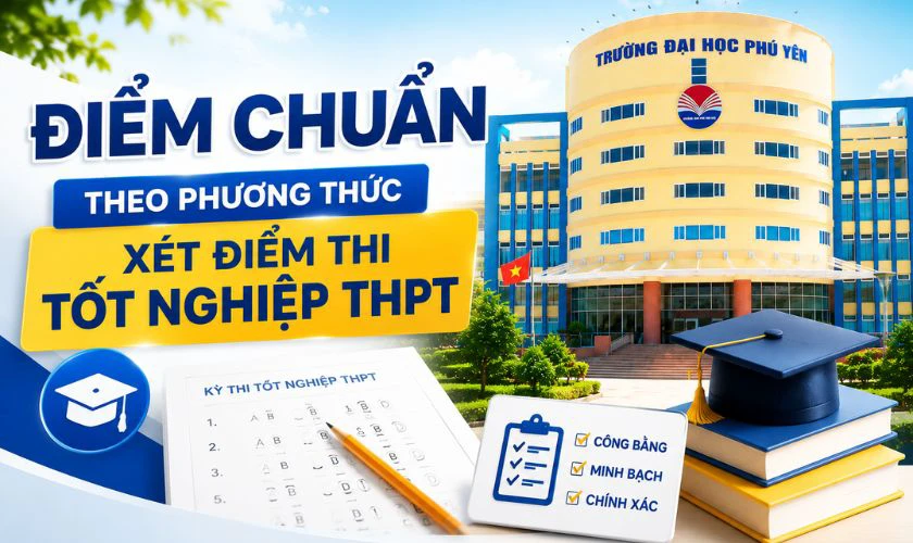 Điểm chuẩn Đại học Phú Yên 2026 theo điểm thi TN THPT