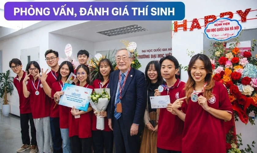 Điểm chuẩn theo phương thức phỏng vấn
