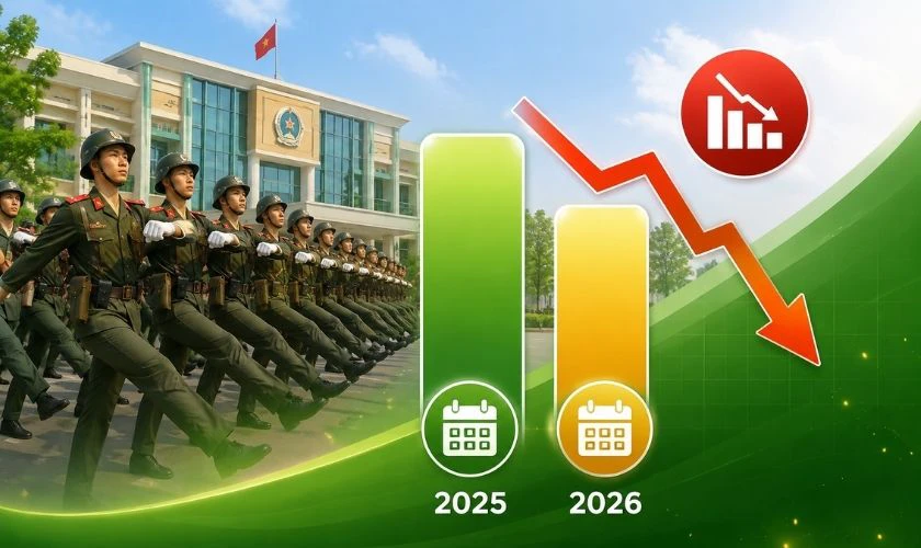 So sánh điểm chuẩn các trường Công an qua các năm