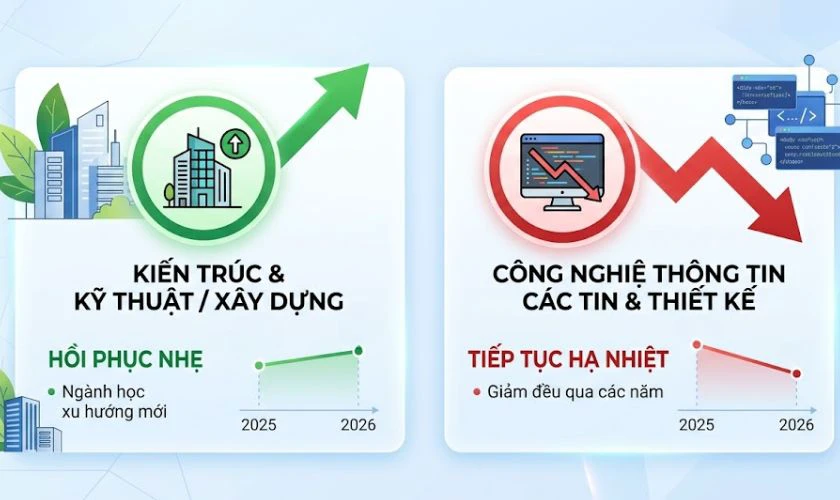 Điểm chuẩn Đại học Kiến trúc Hà Nội qua các năm