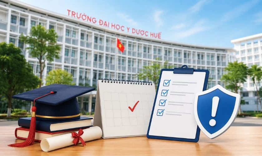 Những điều cần lưu ý sau khi biết điểm chuẩn trường Đại học Y - Dược Huế