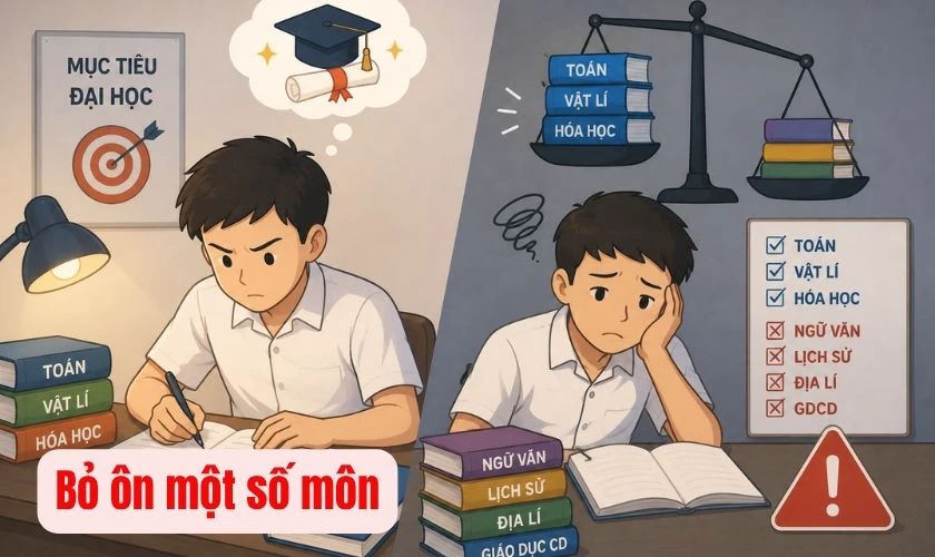 Các nguyên nhân phổ biến dẫn đến điểm liệt tốt nghiệp 2026