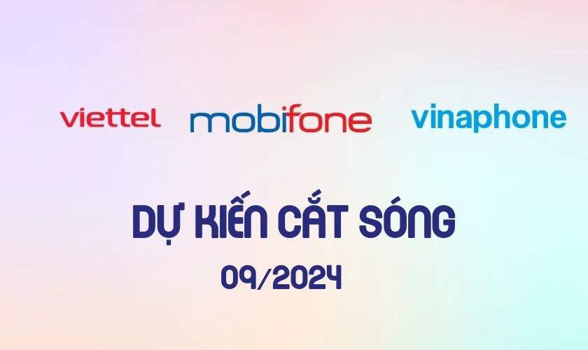 Lịch cắt s&oacute;ng điện thoại 2G của c&aacute;c nh&agrave; mạng tham khảo