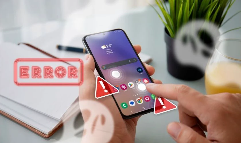 Điện thoại bị liệt cảm ứng