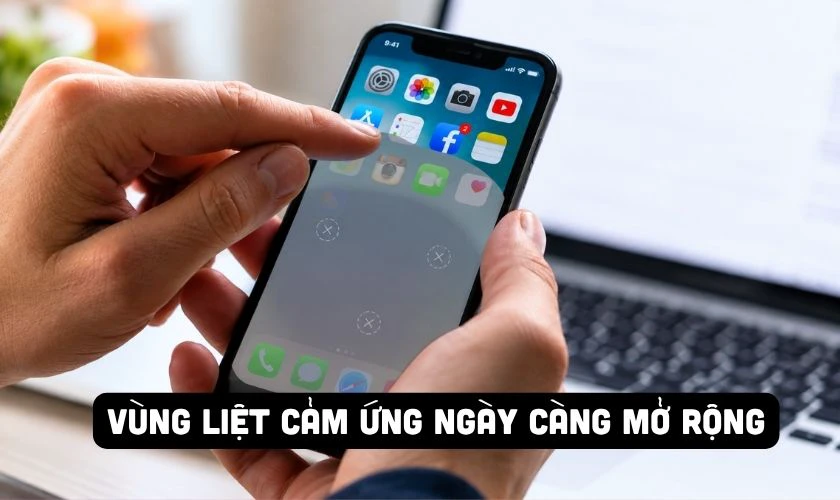 Khi nào điện thoại bị liệt cảm ứng cần mang đi sửa