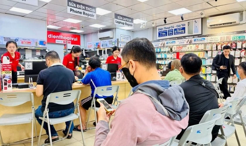 Địa chỉ sửa điện thoại bị liệt cảm ứng uy tín, lấy ngay