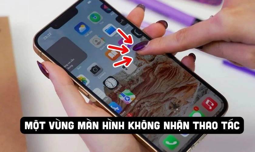 Dấu hiệu nhận biết điện thoại đang bị liệt cảm ứng