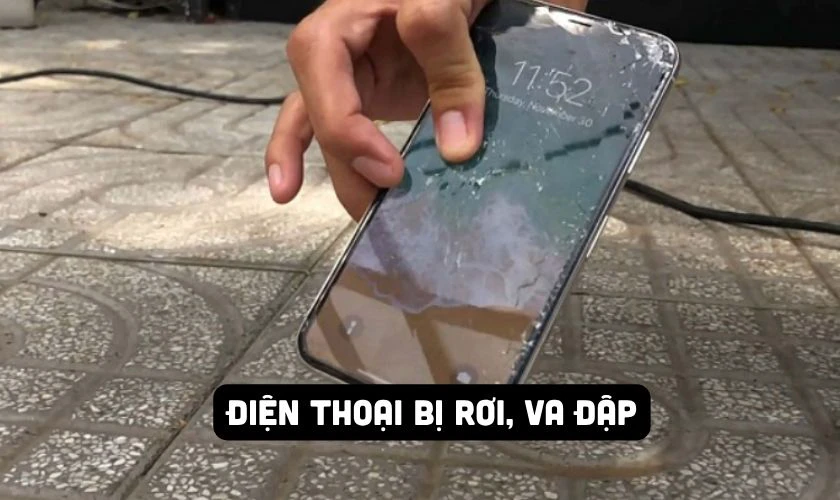 Vì sao điện thoại bị liệt cảm ứng
