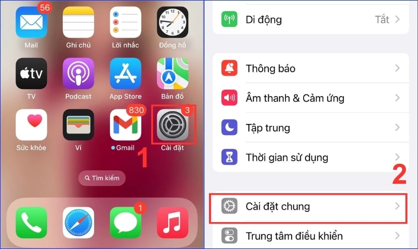 Cập nhật hệ điều hành cho máy