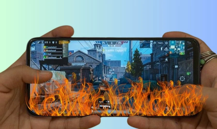 Không chơi game quá lâu khi điện thoại bị nóng