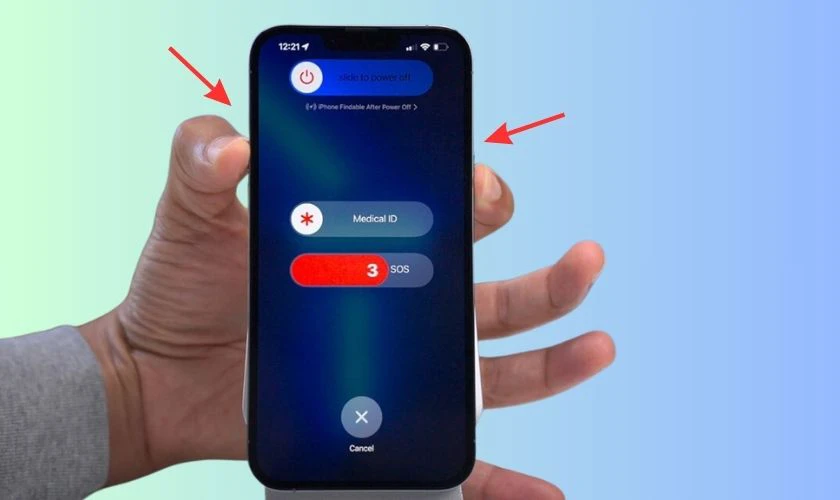 Khởi động lại giúp giảm tình trạng điện thoại bị nóng