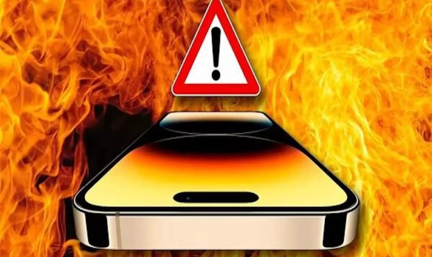 Điện thoại quá nóng do hoạt động trong thời gian dài
