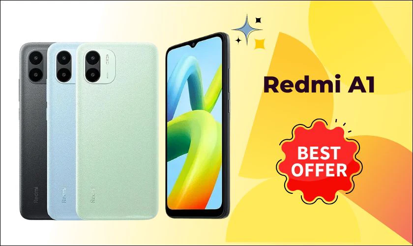 Điện thoại Redmi A1 giá rẻ dưới 1 triệu chơi game tốt