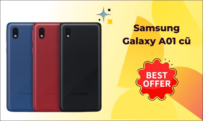 Điện thoại Samsung Galaxy A01 cũ