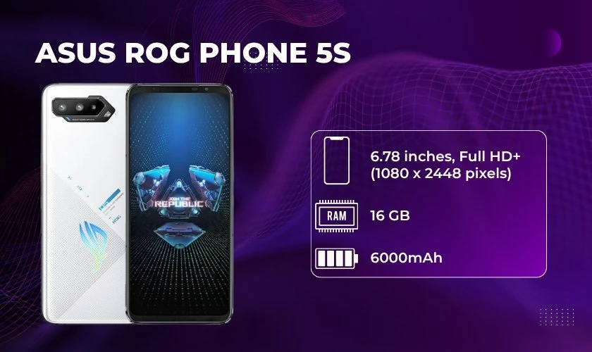 Asus ROG Phone 5S 16GB 256GB cũ