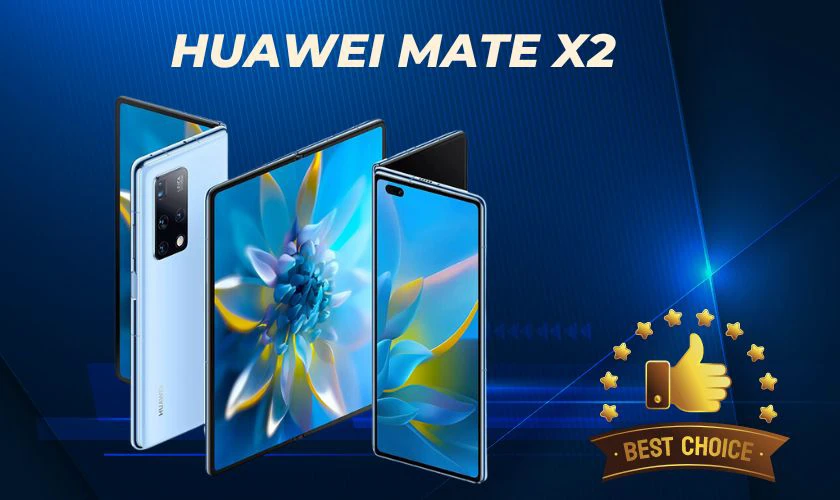 Huawei Mate X2 m&agrave;n h&igrave;nh gập sang trọng