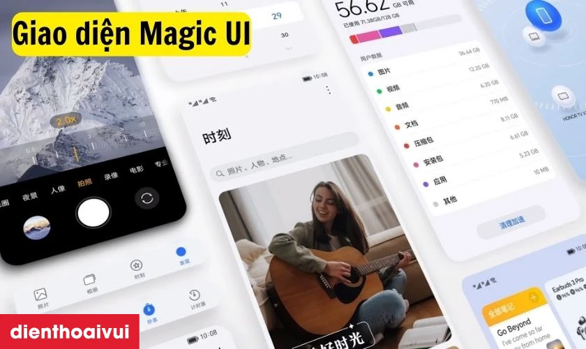 Giao diện Magic UI tùy chỉnh