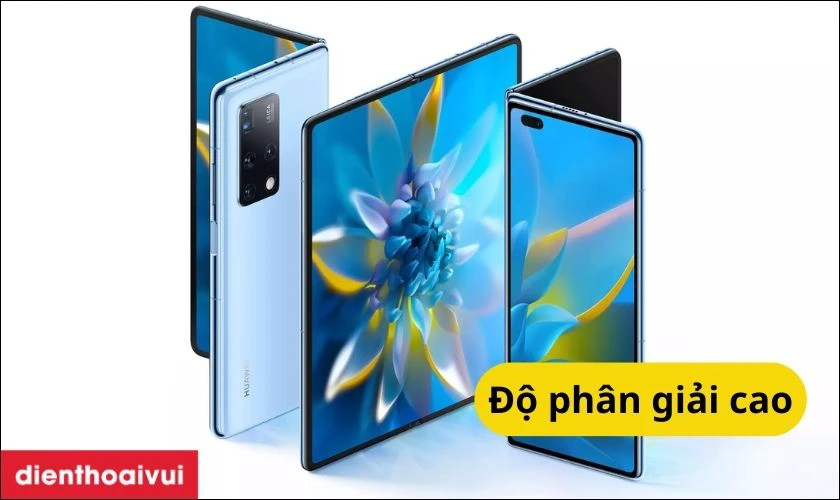 Độ phân giải cao và màu sắc sống động của điện thoại Huawei