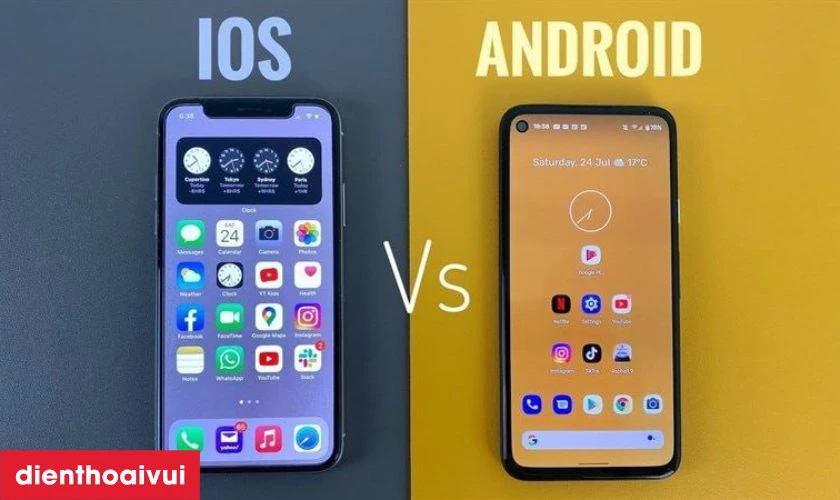 N&ecirc;n mua iPhone cũ hay Android cũ