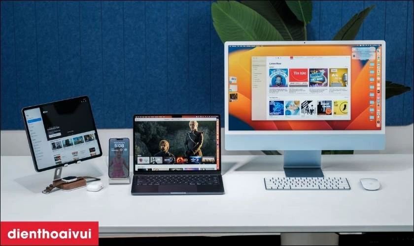 Kết nối hệ sinh th&aacute;i của Apple