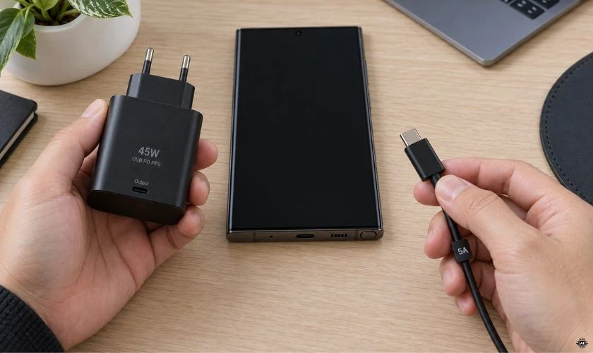 Cách khắc phục điện thoại bị lỗi sạc nhanh tại nhà