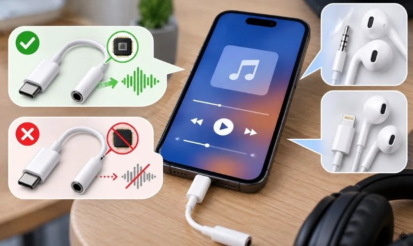 Kiểm tra khả năng tương thích của tai nghe
