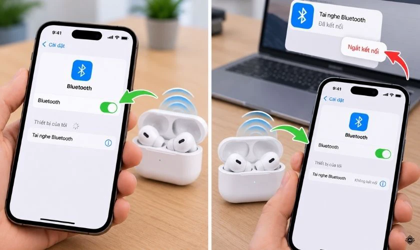 Cách sửa lỗi điện thoại không nhận tai nghe Bluetooth