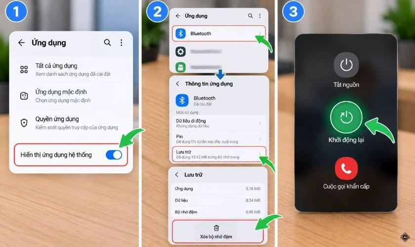 Cách khắc phục lỗi điện thoại không nhận tai nghe Bluetooth