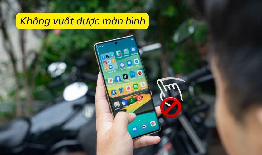 Lỗi điện thoại không vuốt được màn hình là gì?