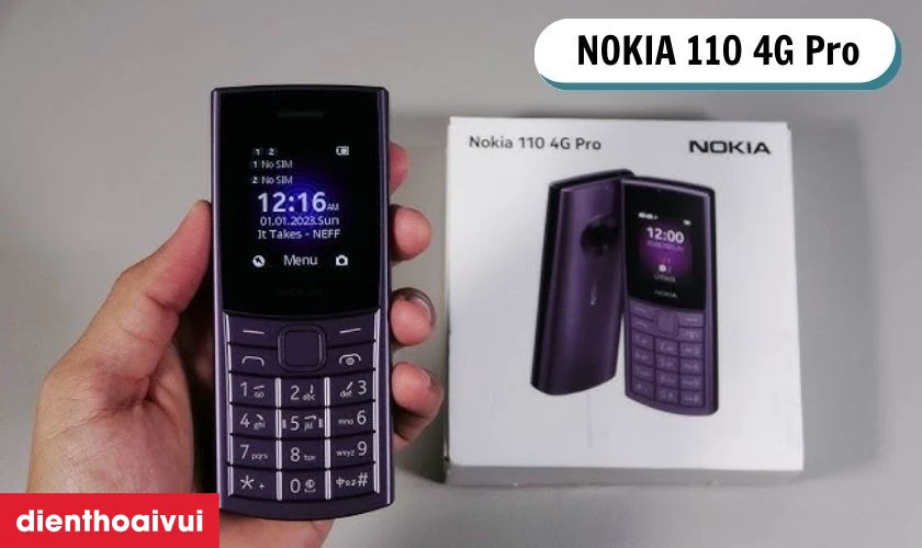 Điện thoại Nokia 110 4G Pro mới nhất