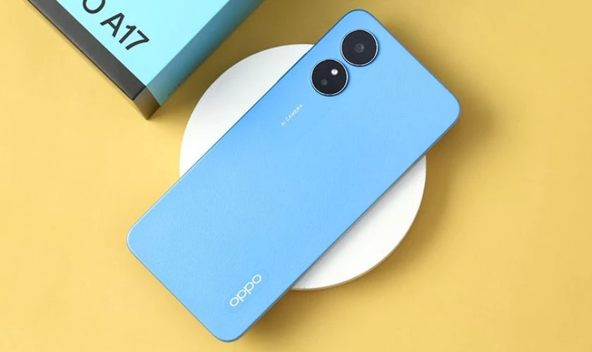 OPPO A17 4GB 64GB Xanh (CPH2477), điện thoại OPPO cũ dưới 500k
