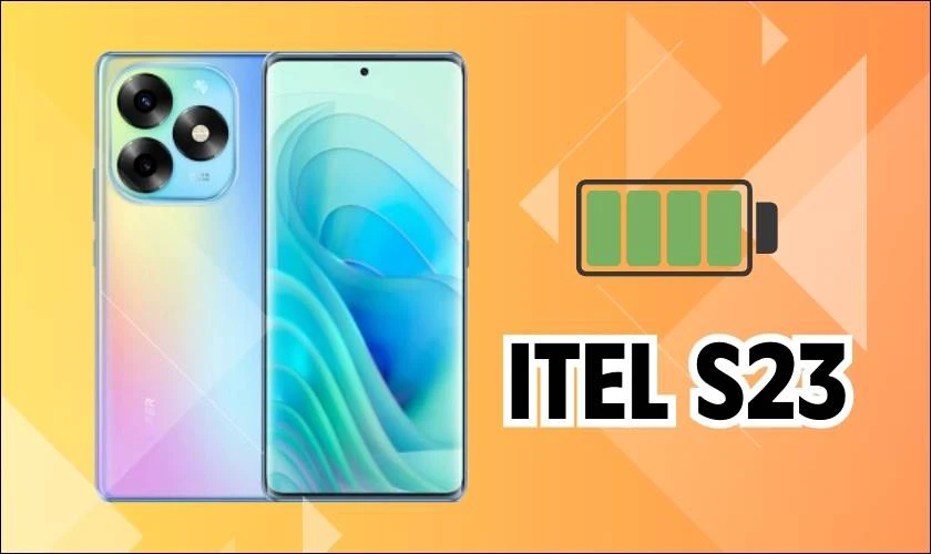 Itel S23 - Điện thoại pin trâu giá rẻ dưới 3 triệu