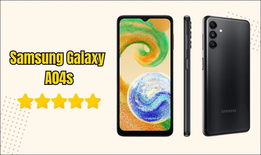 Điện thoại Samsung Galaxy A04s chụp ảnh đẹp