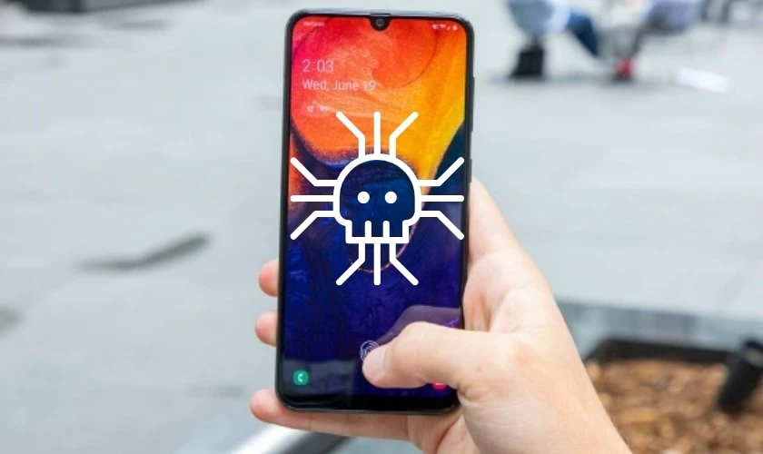 Tại sao điện thoại Samsung A50 bị đơ kh&ocirc;ng tắt nguồn được?