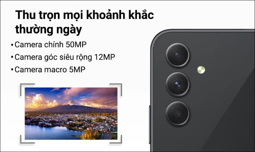 Camera chất lượng cao bắt trọn mọi khoảnh khắc