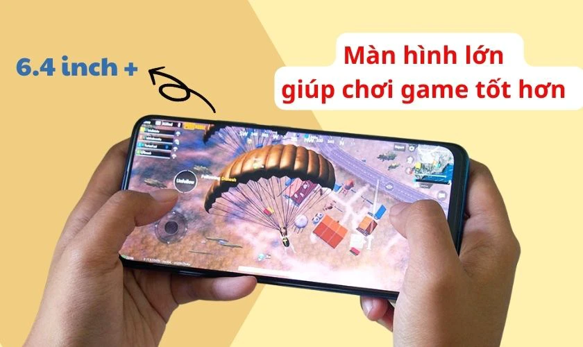 Yếu tố kich thước màn hình khi chọn mua điện thoại Samsung chơi game tốt