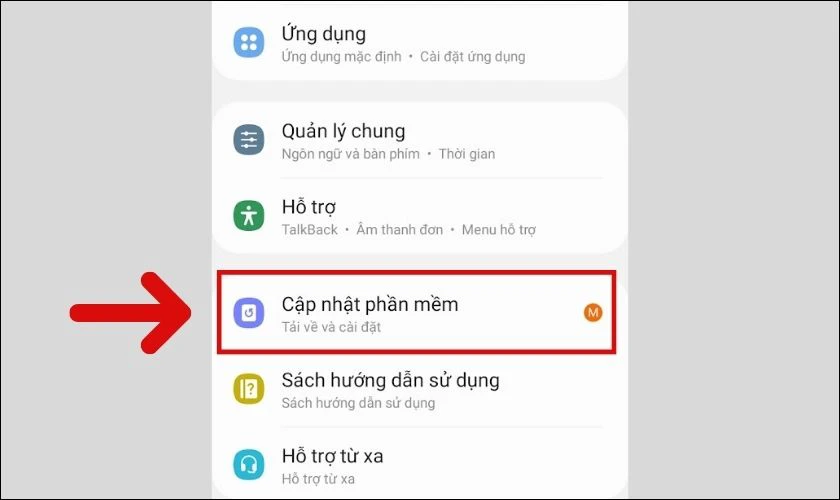 Cập nhật phi&ecirc;n bản hệ điều h&agrave;nh