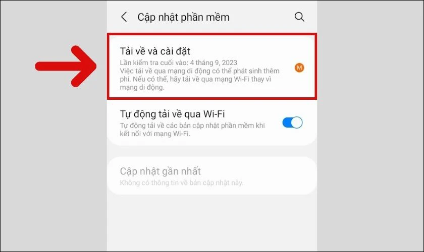 Sau đ&oacute;, bạn ấn v&agrave;o Tải về v&agrave; c&agrave;i đặt