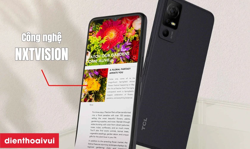 c&ocirc;ng nghệ m&agrave;n h&igrave;nh độc quyền tr&ecirc;n điện thoại TCL cũ