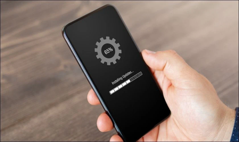 Cập nhật phần mềm khi điện thoại Vsmart bị lỗi kh&ocirc;ng mở được