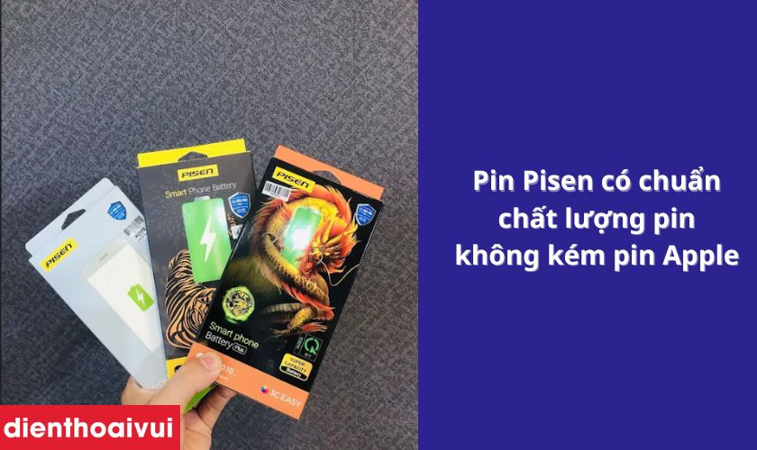 C&aacute;c sản phẩm Pisen v&agrave; hiện c&oacute; tại Điện Thoại Vui