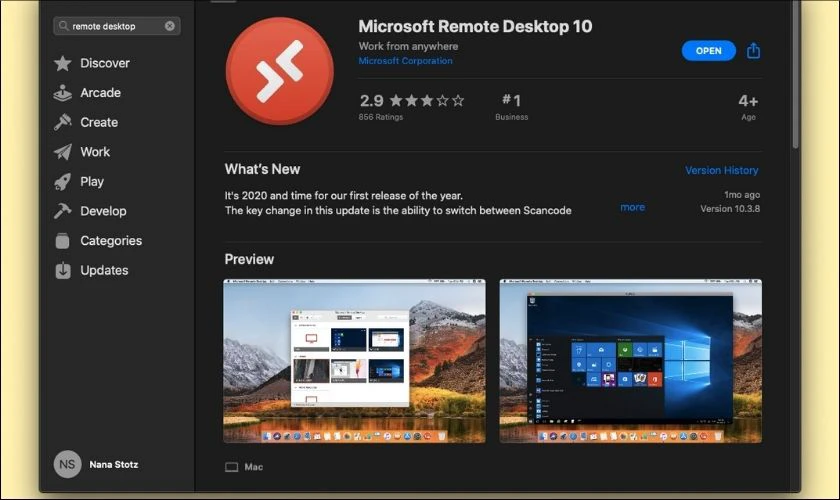 Microsoft Remote Desktop cho ph&eacute;p người d&ugrave;ng điều khiển m&aacute;y t&iacute;nh Windows từ xa