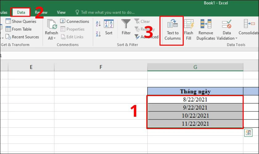 Cách chuyển định dạng từ tháng/ngày sang ngày/tháng trong Excel