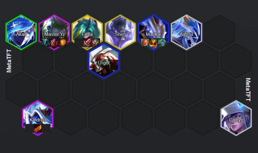 Đội hình ĐTCL mùa 17 mạnh nhất - Master Yi Toán Cướp
