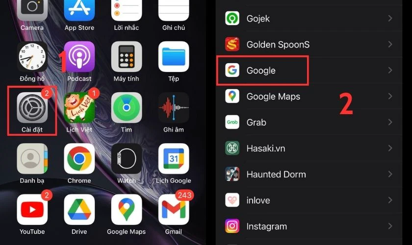 Hướng dẫn thay đổi ng&ocirc;n ngữ tr&ecirc;n ứng dụng của điện thoại iPhone, iPad